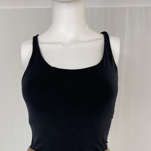 Bebe Black Workout Tank Top